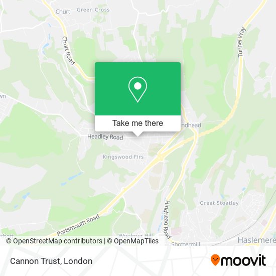 Cannon Trust map