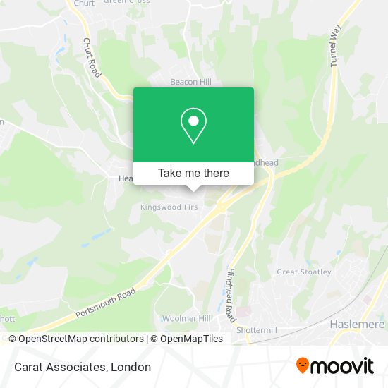 Carat Associates map