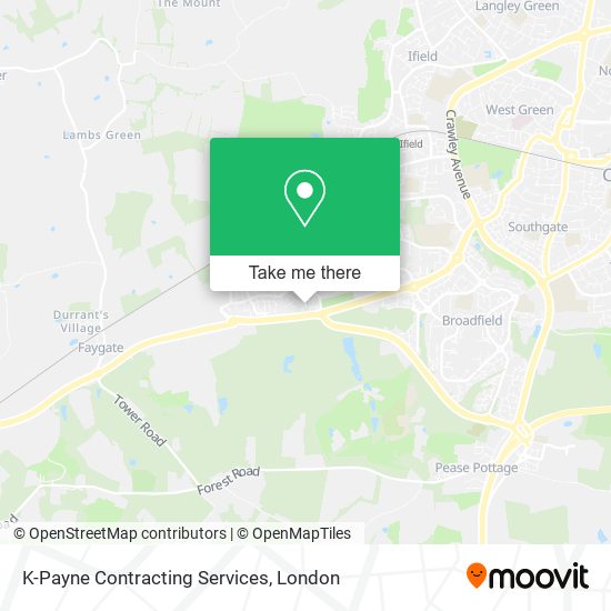K-Payne Contracting Services map