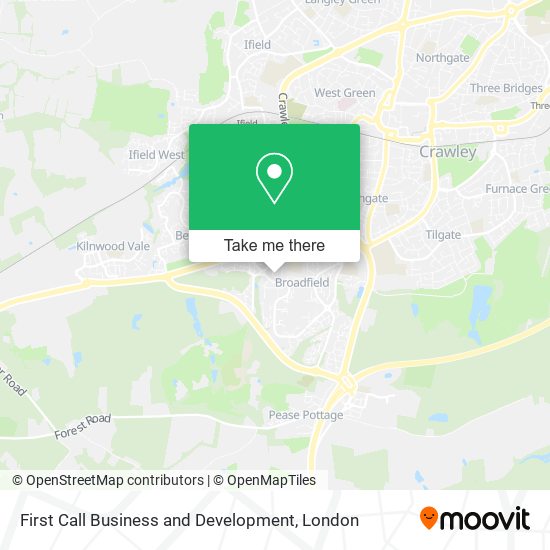 First Call Business and Development map