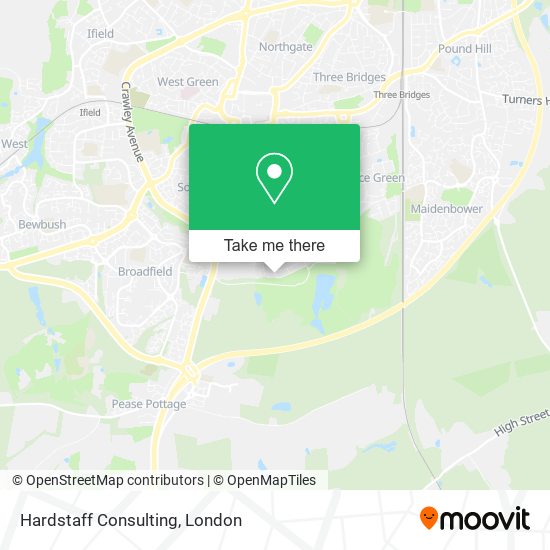 Hardstaff Consulting map