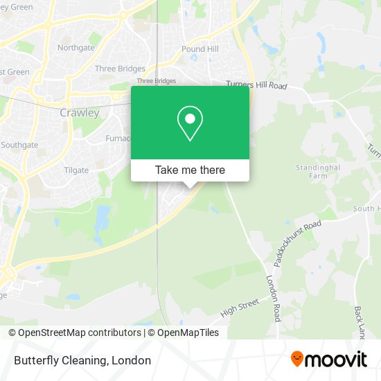 Butterfly Cleaning map