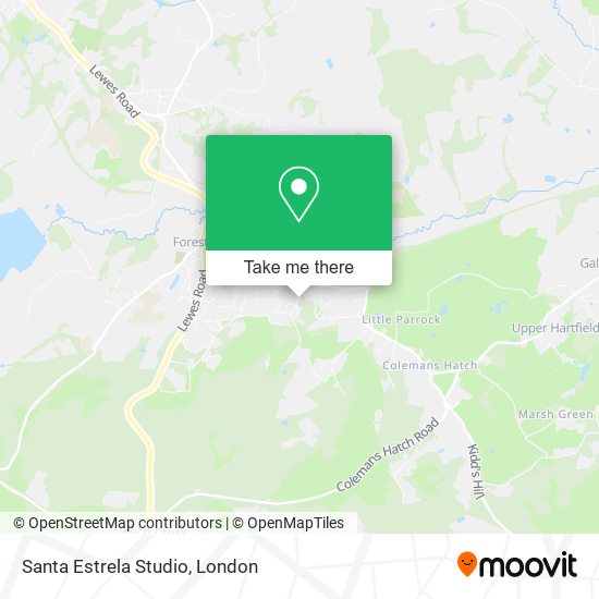 Santa Estrela Studio map
