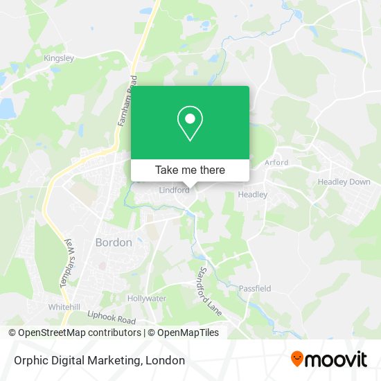 Orphic Digital Marketing map