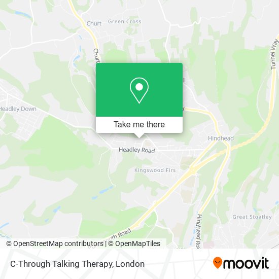 C-Through Talking Therapy map