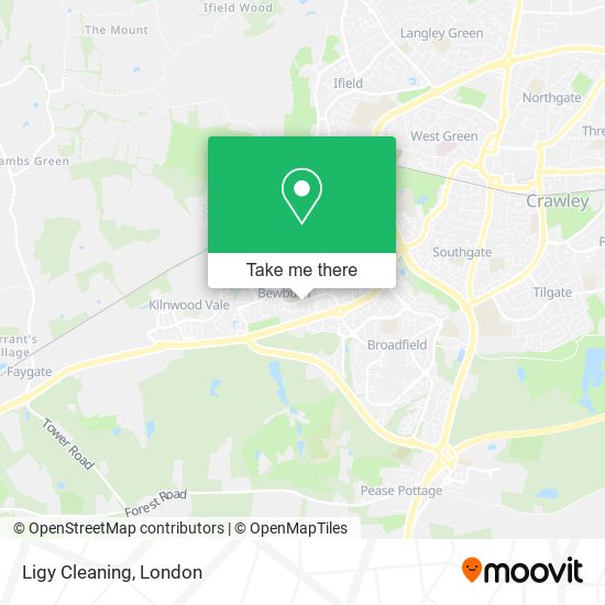 Ligy Cleaning map