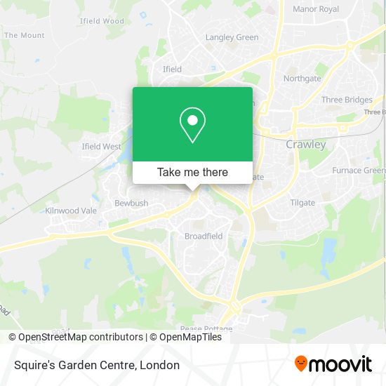 Squire's Garden Centre map