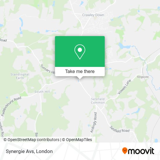 Synergie Avs map