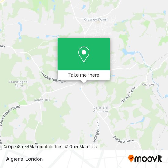 Algiena map