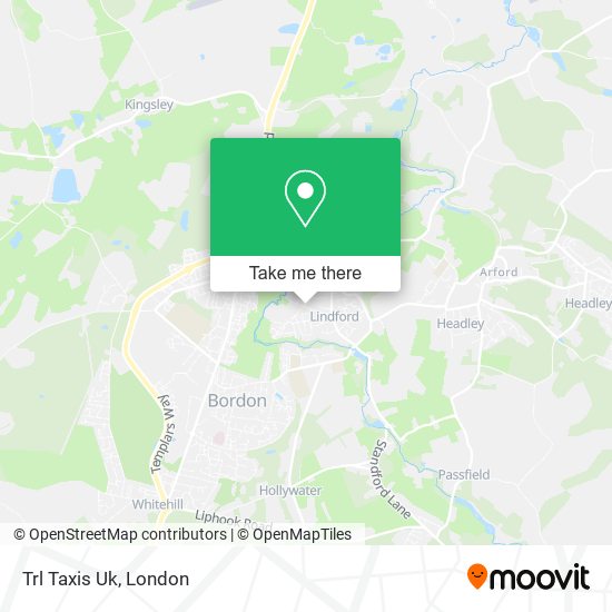 Trl Taxis Uk map