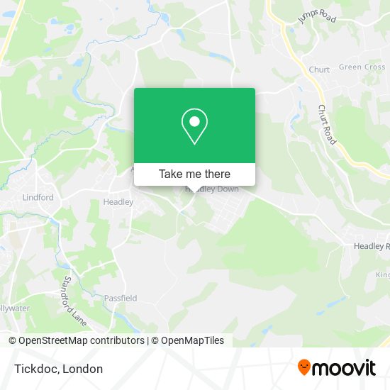 Tickdoc map