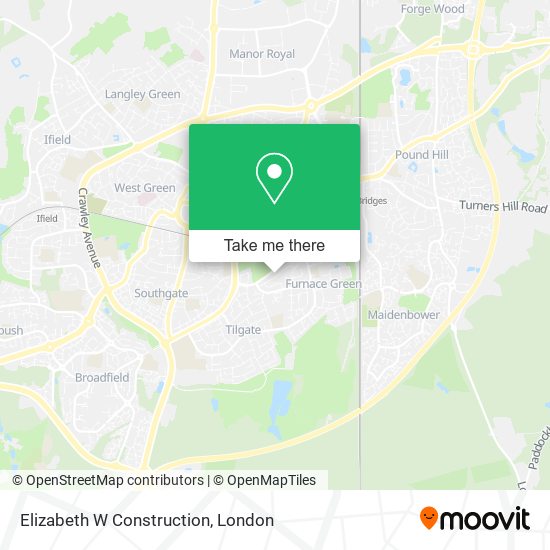 Elizabeth W Construction map