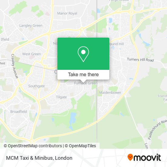 MCM Taxi & Minibus map