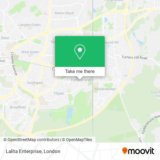 Lalita Enterprise map