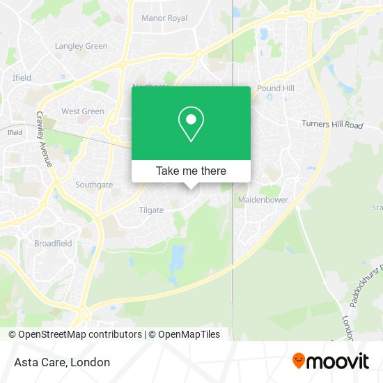 Asta Care map
