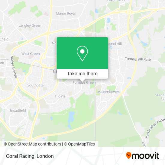 Coral Racing map