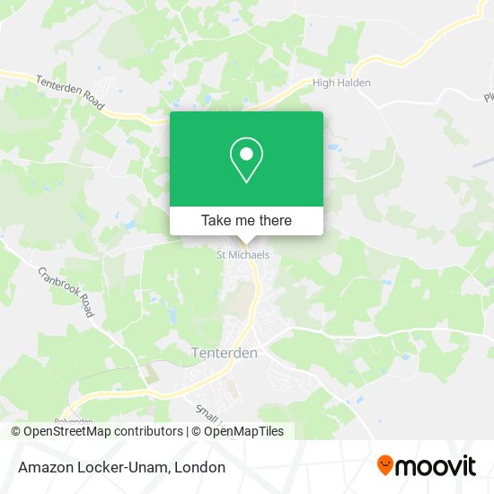 Amazon Locker-Unam map