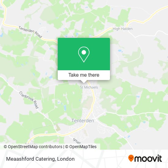 Meaashford Catering map