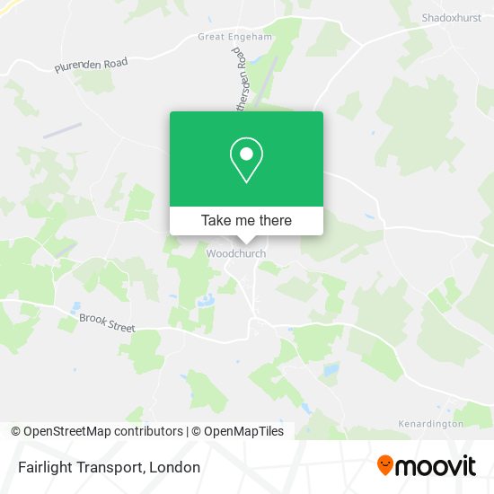 Fairlight Transport map