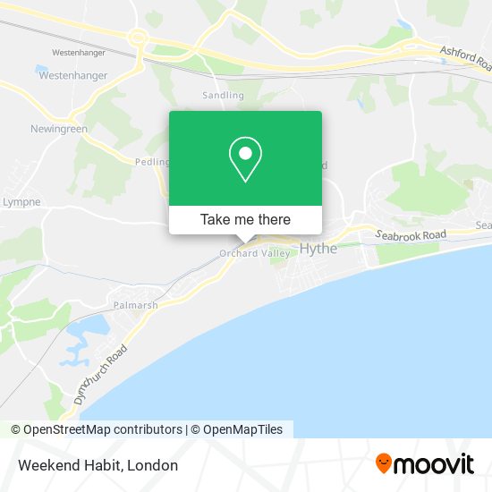 Weekend Habit map