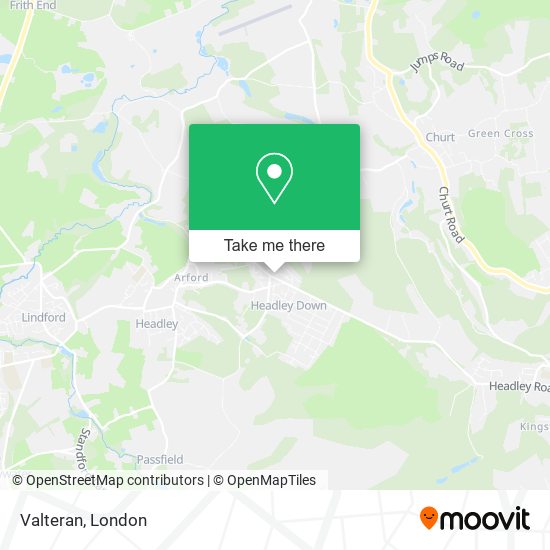 Valteran map