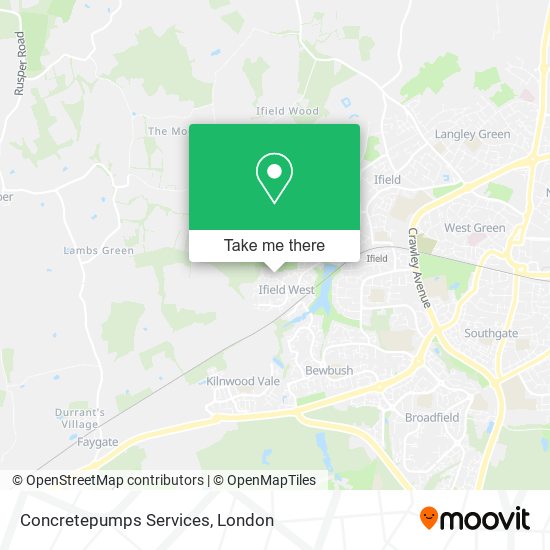 Concretepumps Services map