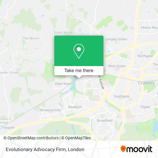 Evolutionary Advocacy Firm map