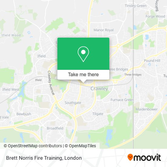 Brett Norris Fire Training map