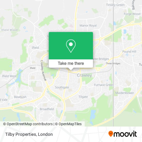 Tilby Properties map