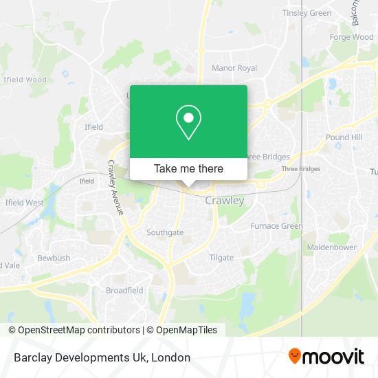 Barclay Developments Uk map
