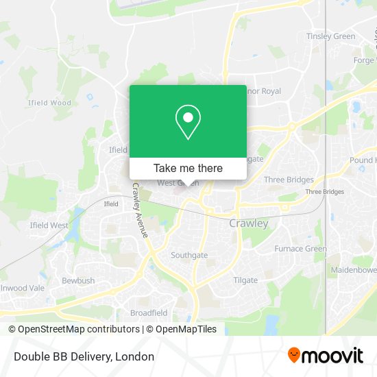 Double BB Delivery map
