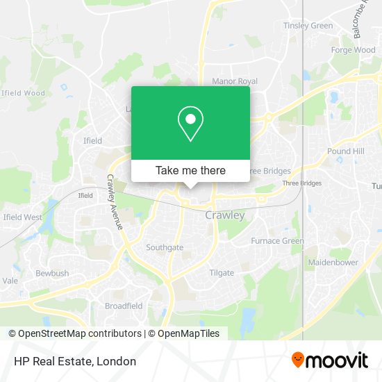 HP Real Estate map