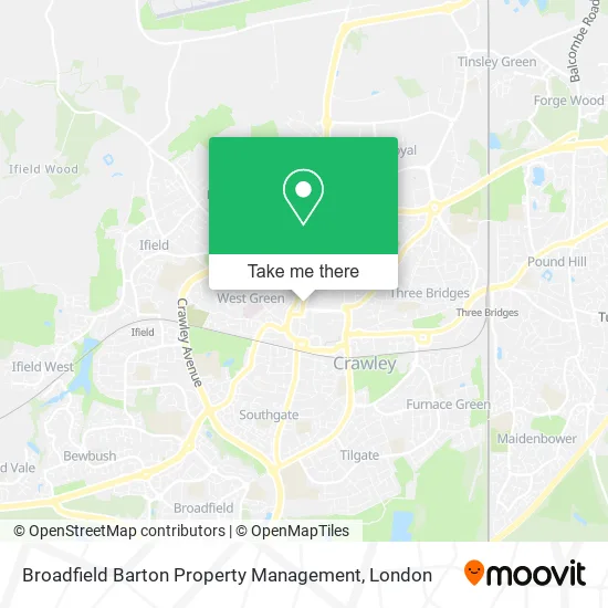Broadfield Barton Property Management map