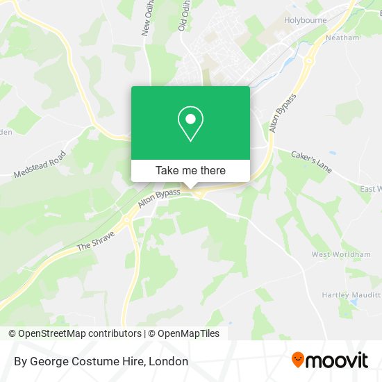By George Costume Hire map