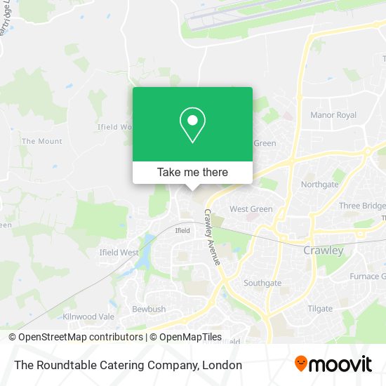 The Roundtable Catering Company map