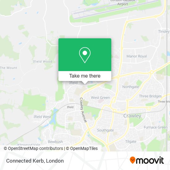 Connected Kerb map