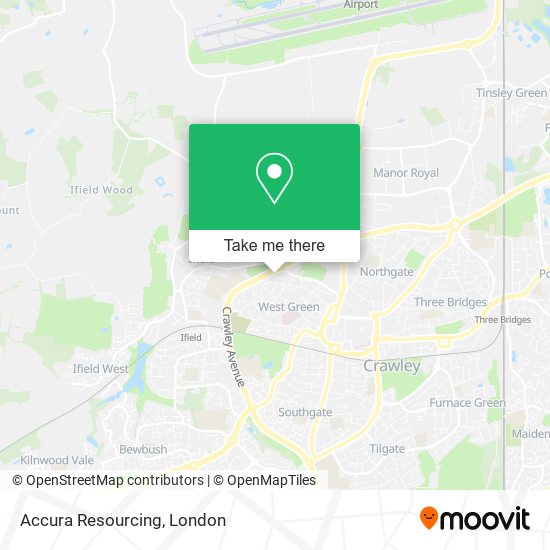 Accura Resourcing map