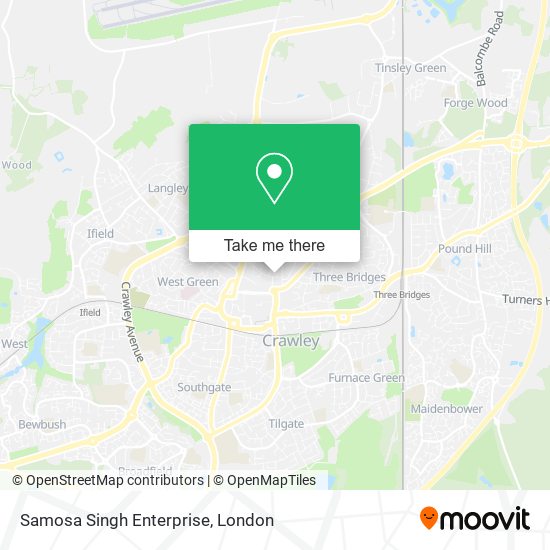 Samosa Singh Enterprise map