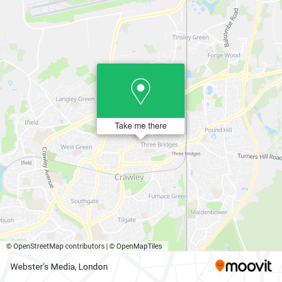 Webster's Media map