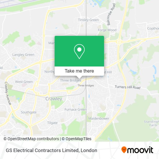 GS Electrical Contractors Limited map