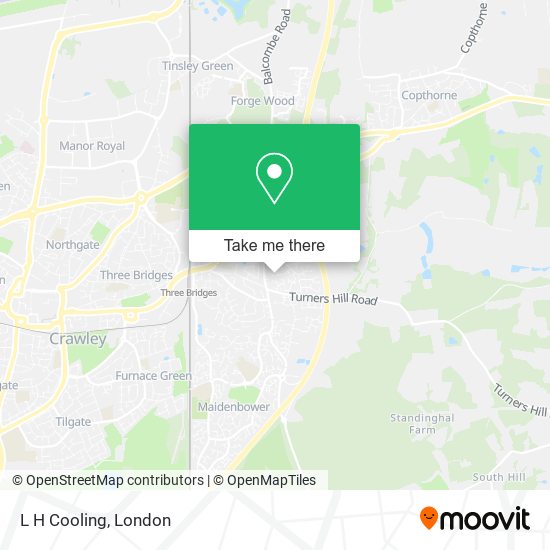 L H Cooling map