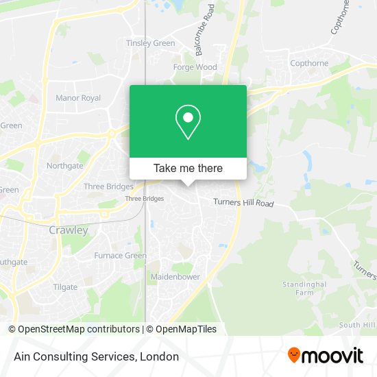 Ain Consulting Services map