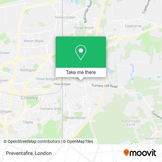 Preventafire map