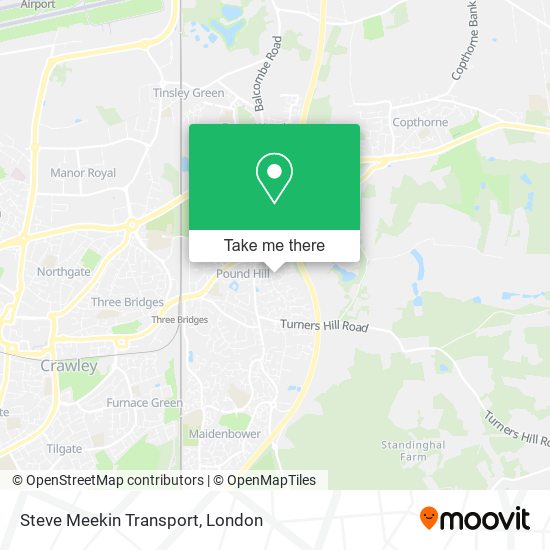 Steve Meekin Transport map