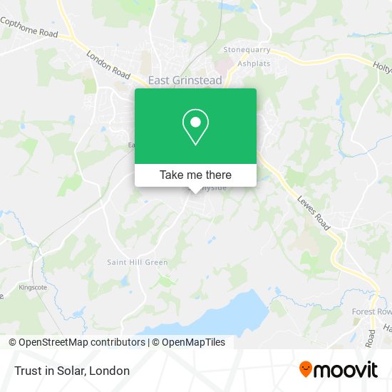 Trust in Solar map