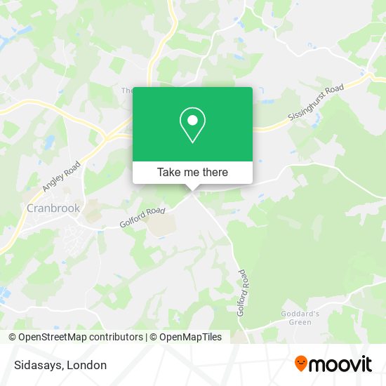 Sidasays map