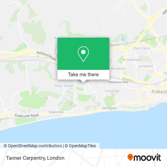 Tanner Carpentry map