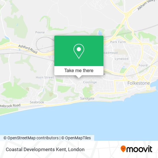 Coastal Developments Kent map