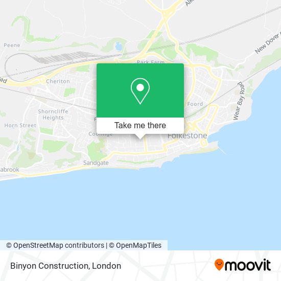 Binyon Construction map