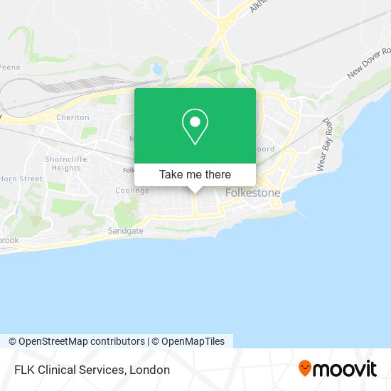 FLK Clinical Services map